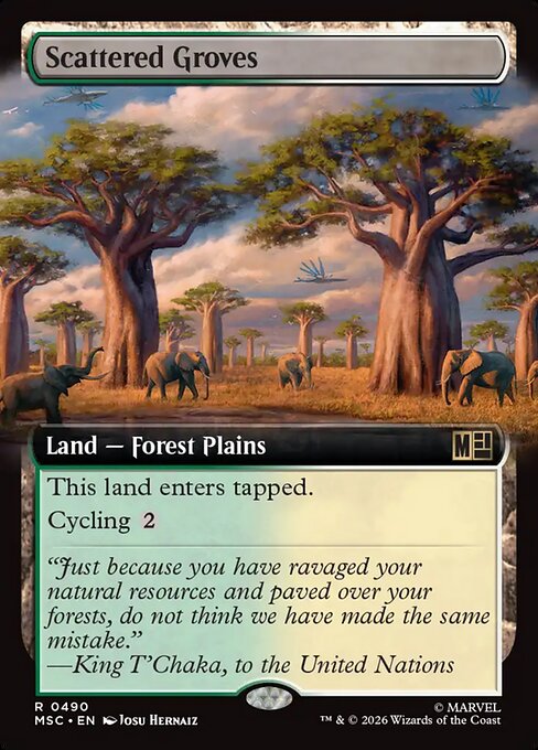 MSC: Scattered Groves (Extended Art)