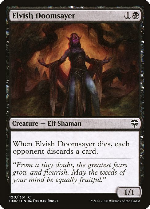 CMR: Elvish Doomsayer (Foil)