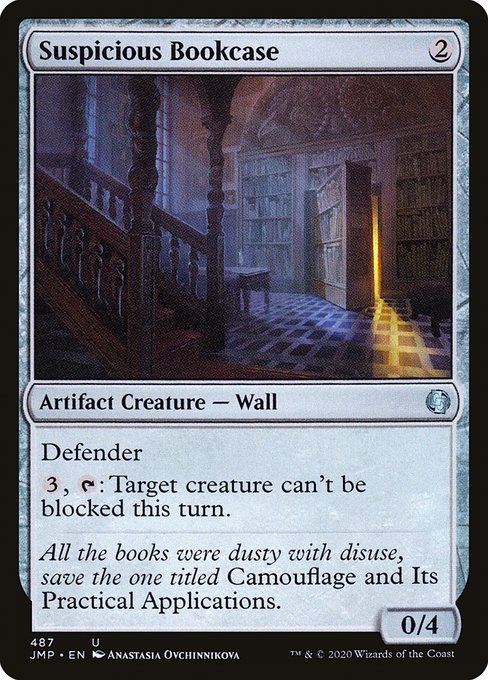 JMP: Suspicious Bookcase