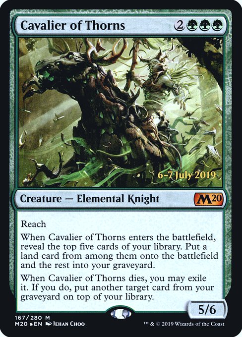 PM20: Cavalier of Thorns (Foil)