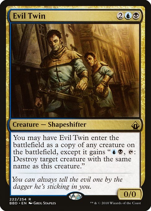 BBD: Evil Twin