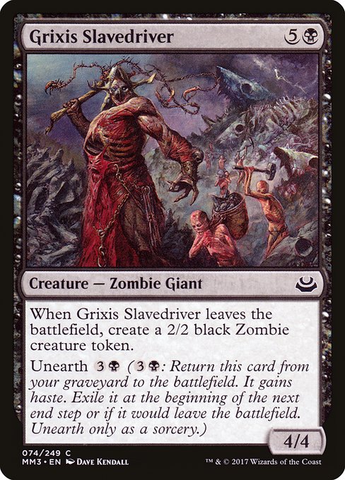 MM3: Grixis Slavedriver (Foil)