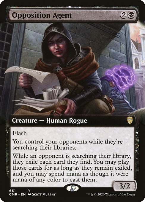 CMR: Opposition Agent (Extended Art) (Foil)