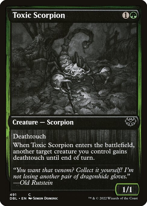 DBL: Toxic Scorpion (Foil)