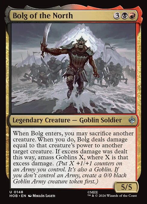 HOB: Bolg of the North (Foil)