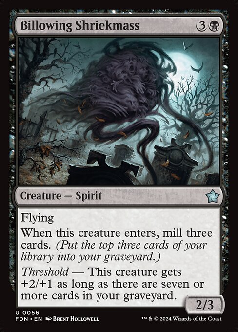 FDN: Billowing Shriekmass (Foil)