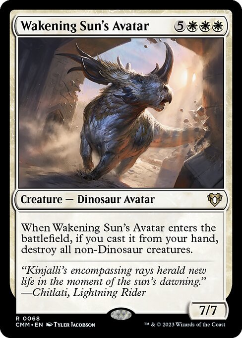 CMM: Wakening Sun's Avatar