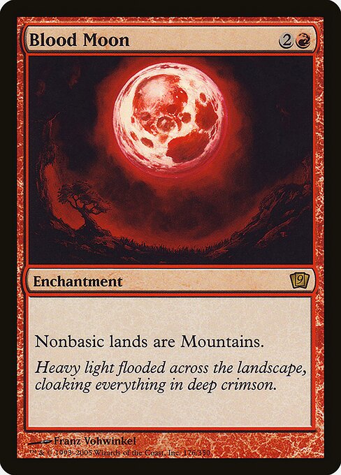 9ED: Blood Moon (Foil)