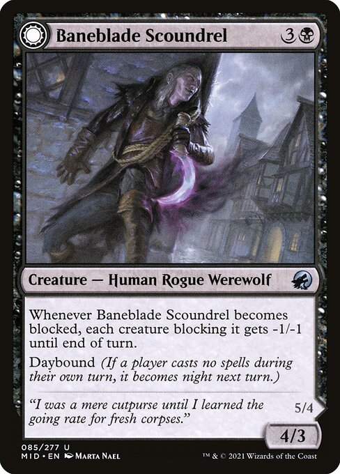 MID: Baneblade Scoundrel (Foil)