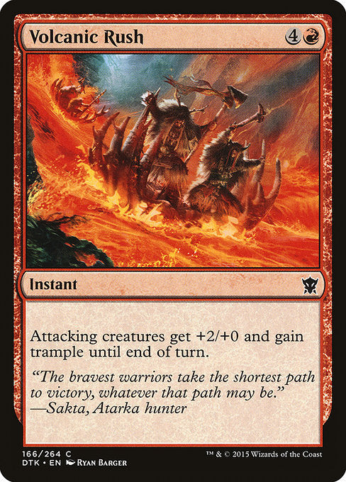 DTK: Volcanic Rush (Foil)