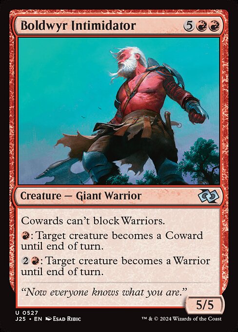 J25: Boldwyr Intimidator