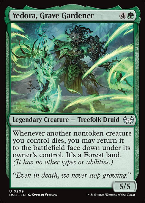 DSC: Yedora, Grave Gardener