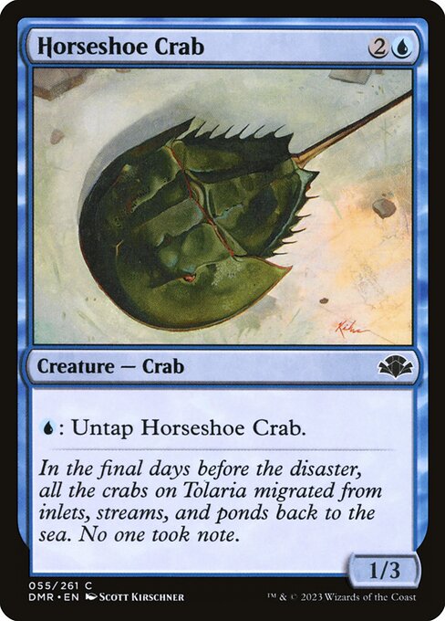 DMR: Horseshoe Crab (Foil)