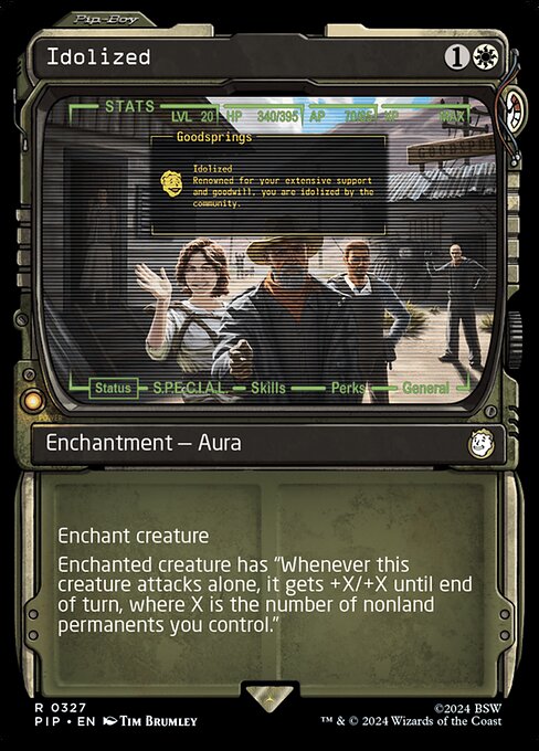 PIP: Idolized (Showcase) (Foil)