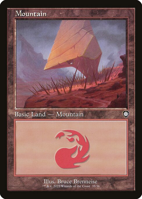 BRC: Mountain (35) (Retro Frame)