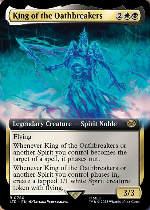 LTR: King of the Oathbreakers (Extended Art) (Surge Foil)