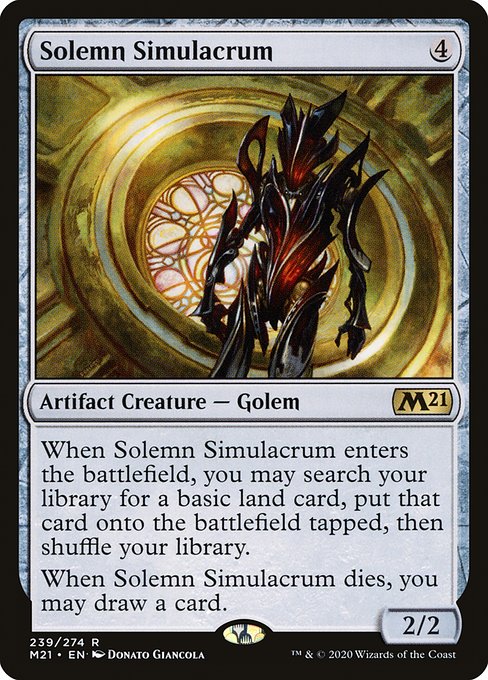 M21: Solemn Simulacrum (Foil)