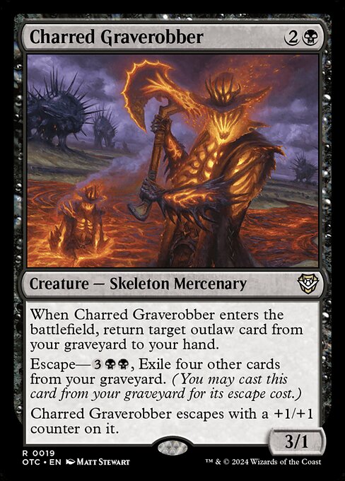 OTC: Charred Graverobber
