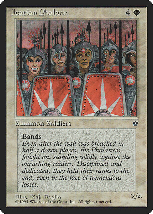 FEM: Icatian Phalanx