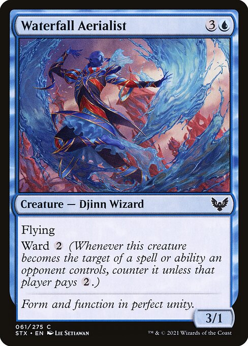 STX: Waterfall Aerialist