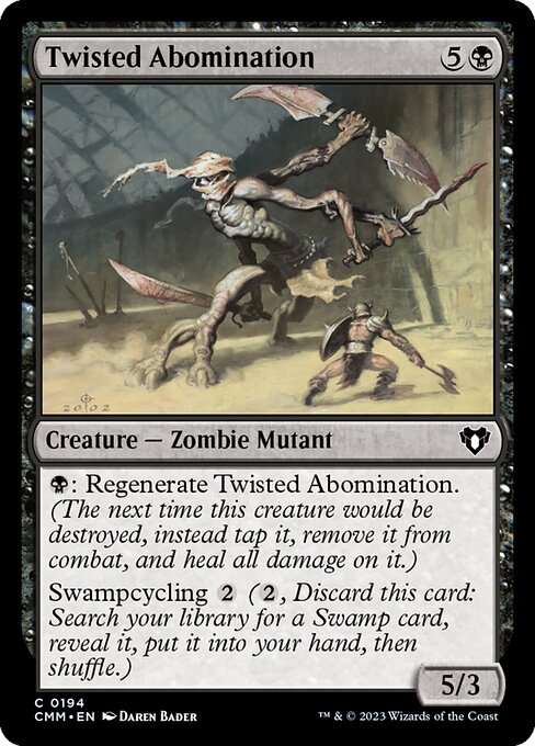 CMM: Twisted Abomination (Foil)