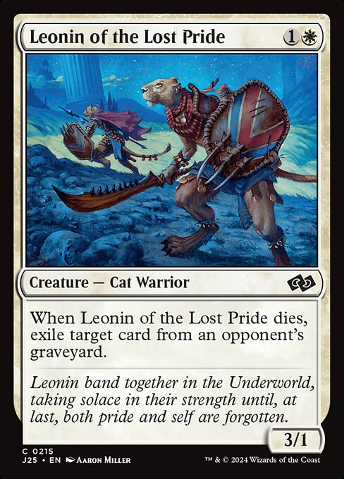J25: Leonin of the Lost Pride