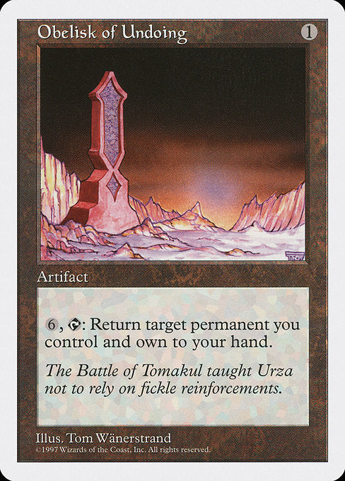 5ED: Obelisk of Undoing