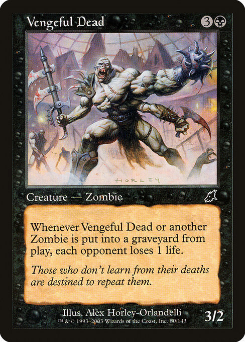 SCG: Vengeful Dead