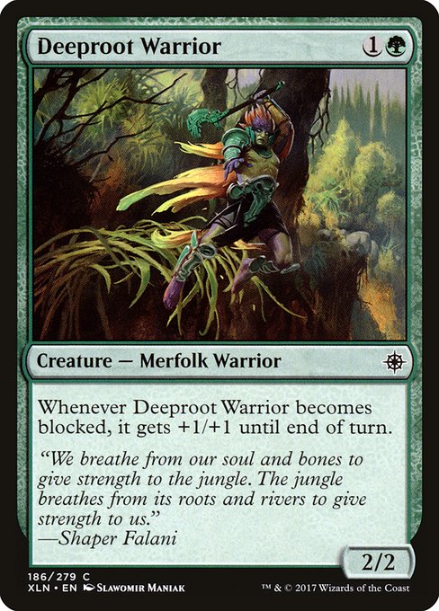 XLN: Deeproot Warrior (Foil)