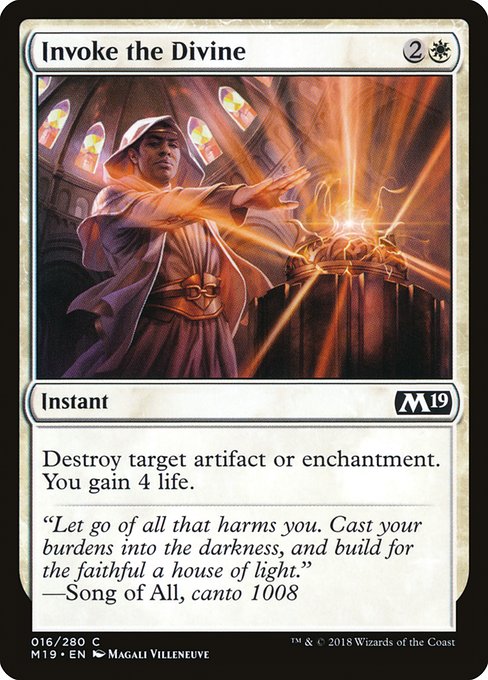 M19: Invoke the Divine