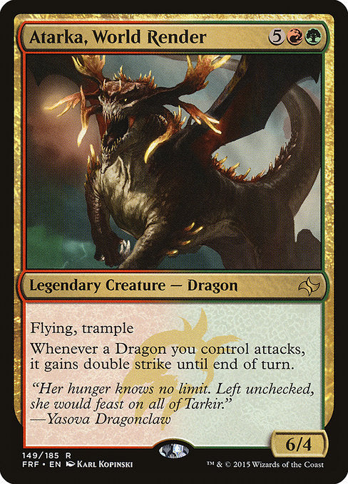 FRF: Atarka, World Render (Foil)