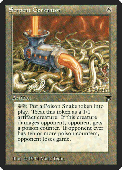 LEG: Serpent Generator