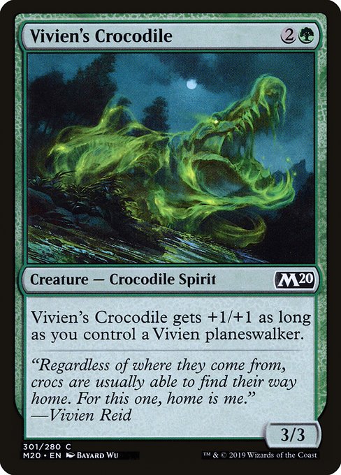 M20: Vivien's Crocodile