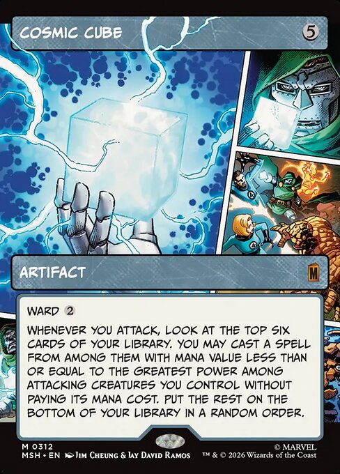 MSH: Cosmic Cube (Borderless) (0312) (Foil)