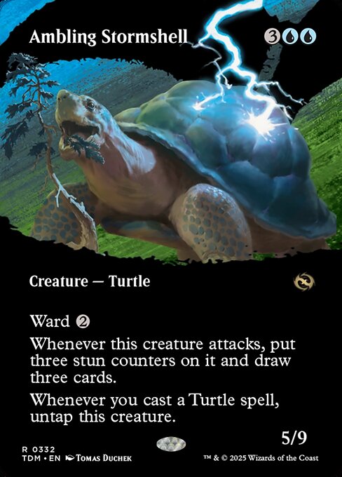 TDM: Ambling Stormshell (Borderless) (Foil)