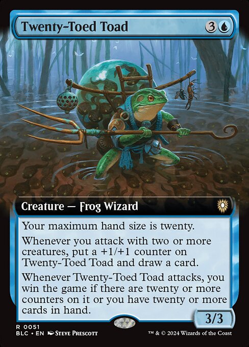 BLC: Twenty-Toed Toad (Extended Art)
