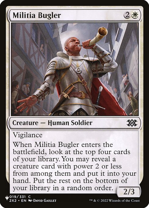 PLST: Militia Bugler