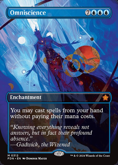 FDN: Omniscience (Borderless) (Foil)