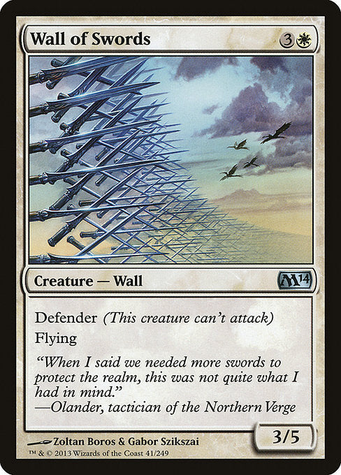 M14: Wall of Swords (Foil)
