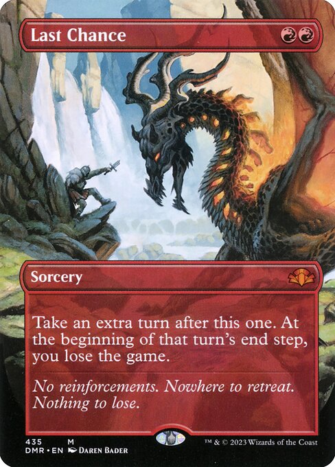 DMR: Last Chance (Borderless) (Foil)