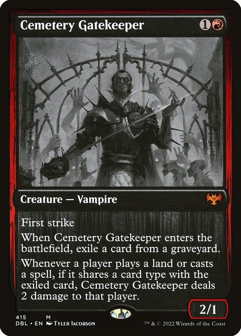 DBL: Cemetery Gatekeeper (Foil)