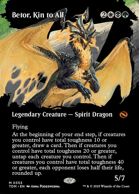TDM: Betor, Kin to All (Borderless) (Foil)