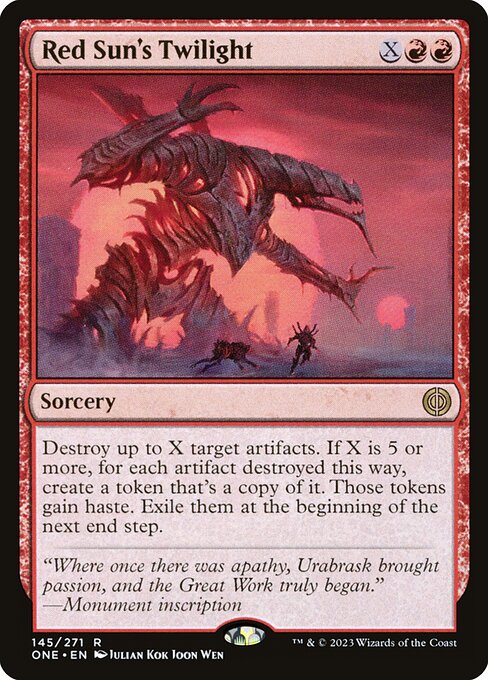 ONE: Red Sun's Twilight