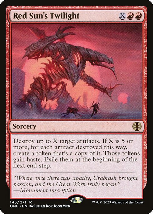 ONE: Red Sun's Twilight (Foil)