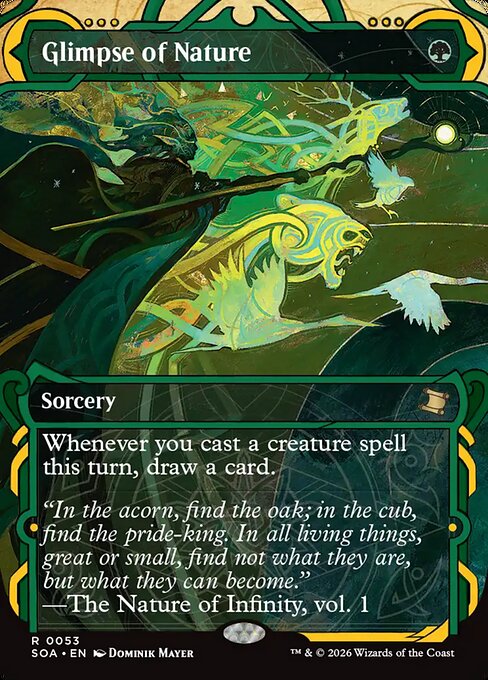 SOA: Glimpse of Nature