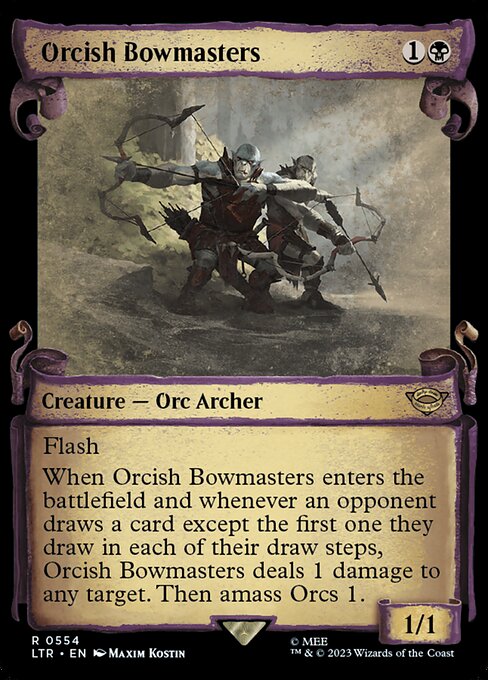 LTR: Orcish Bowmasters (Showcase Scrolls)