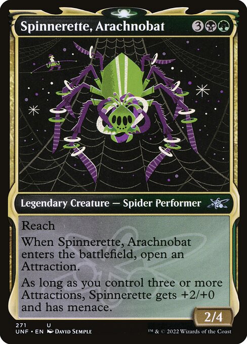 UNF: Spinnerette, Arachnobat (Showcase) (Foil)
