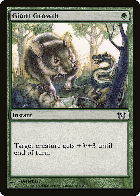 8ED: Giant Growth (Foil)