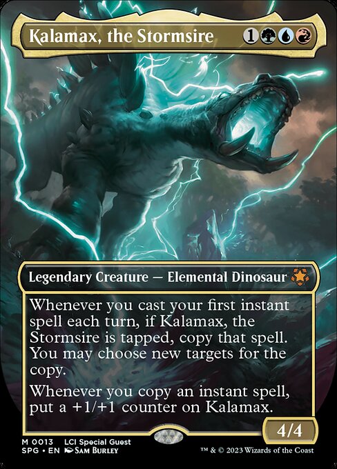 SPG: Kalamax, the Stormsire (Borderless) (Foil)