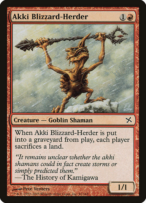 BOK: Akki Blizzard-Herder (Foil)